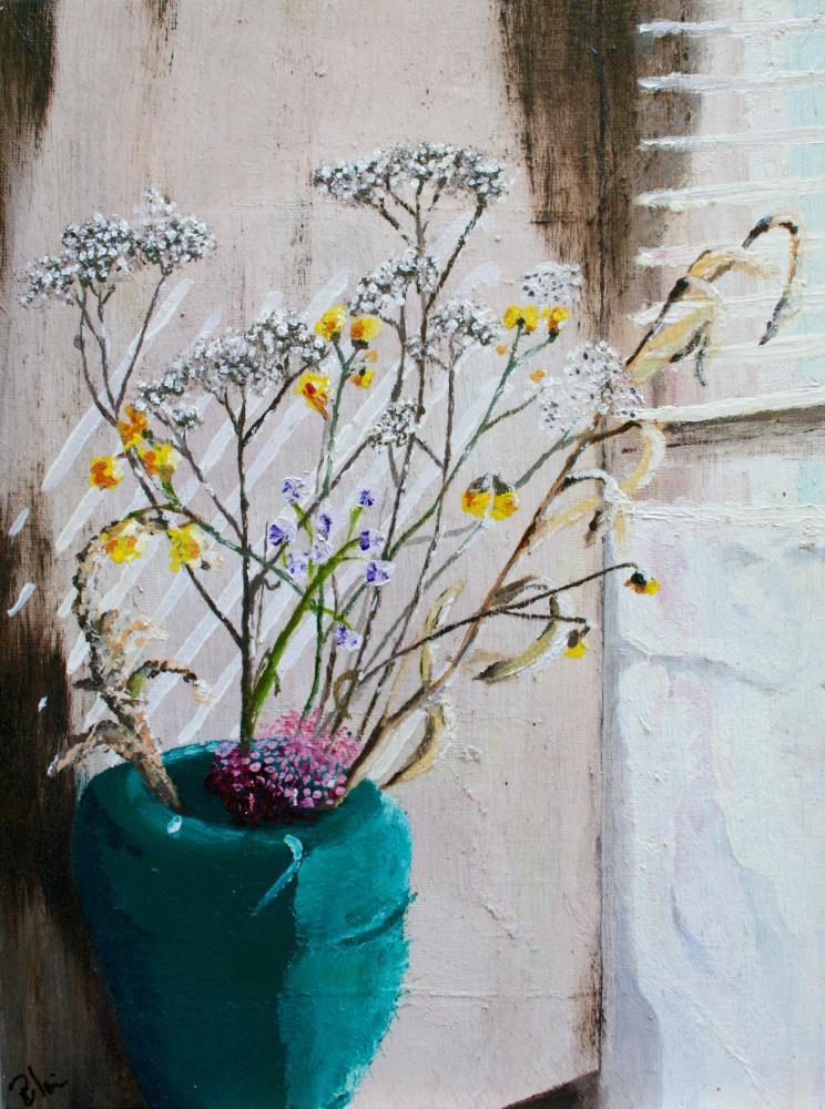 Flowers by Window
